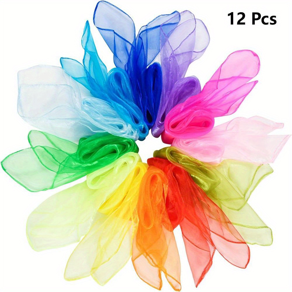Silk Scarf Square - 10 adet/12 adet Yeni Stil Kare