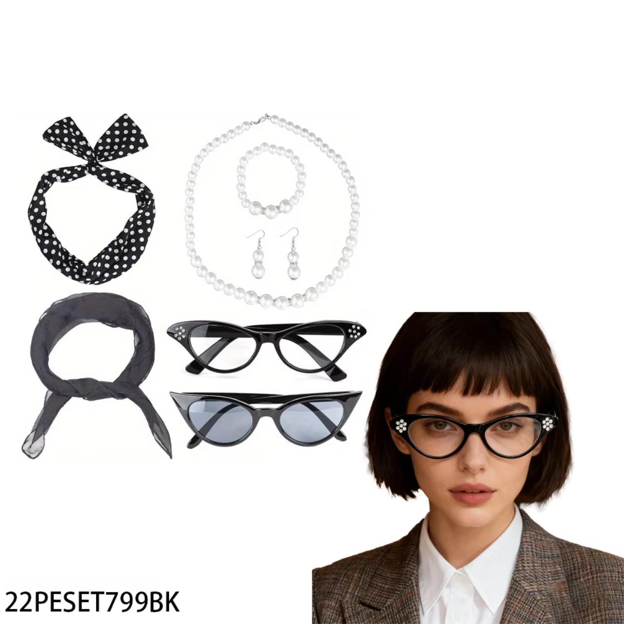 PESENAR 50'li Kadın Kostüm Aks - Women'S Accessories In The 1950S incelemesi ve fiyatı