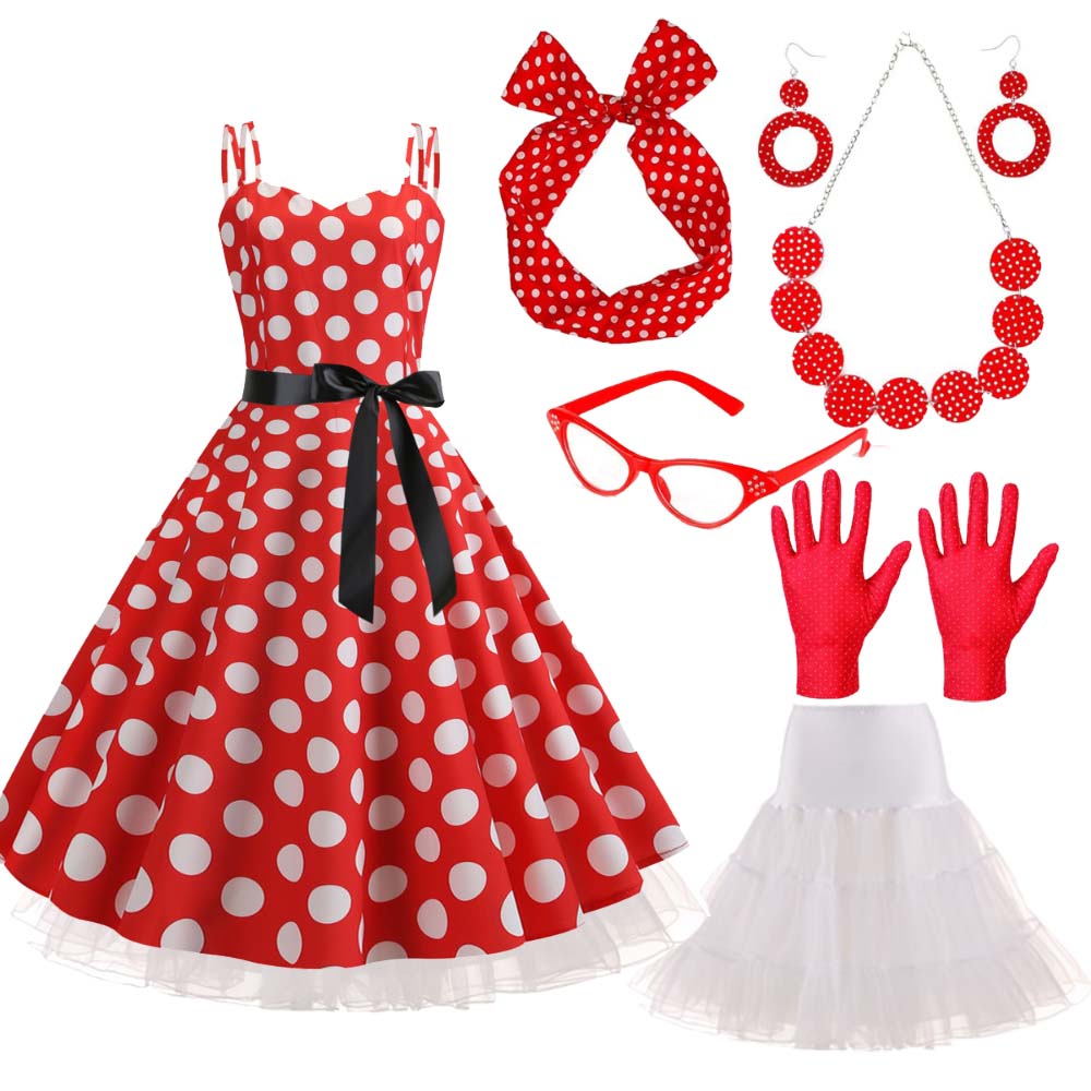 1950'ler 60'lar Karnaval Kostü - Women'S Accessories In The 1950S incelemesi ve fiyatı