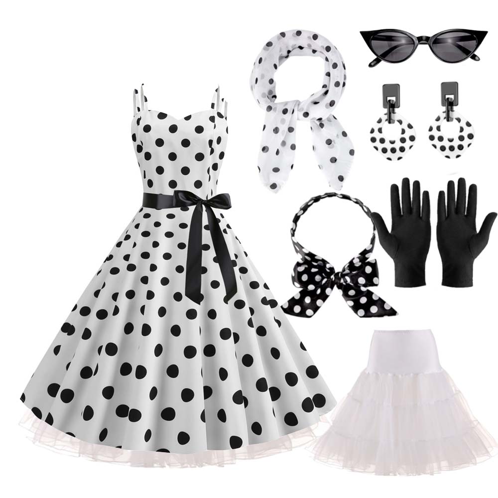 1950'ler 60'lar Karnaval Kostü - Women'S Accessories In The 1950S incelemesi ve fiyatı